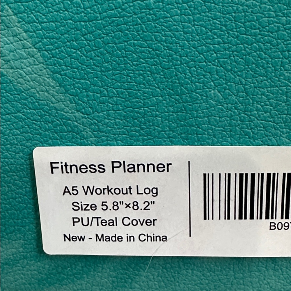♥️ NWT Teal Fitness Planner - Picture 5 of 6